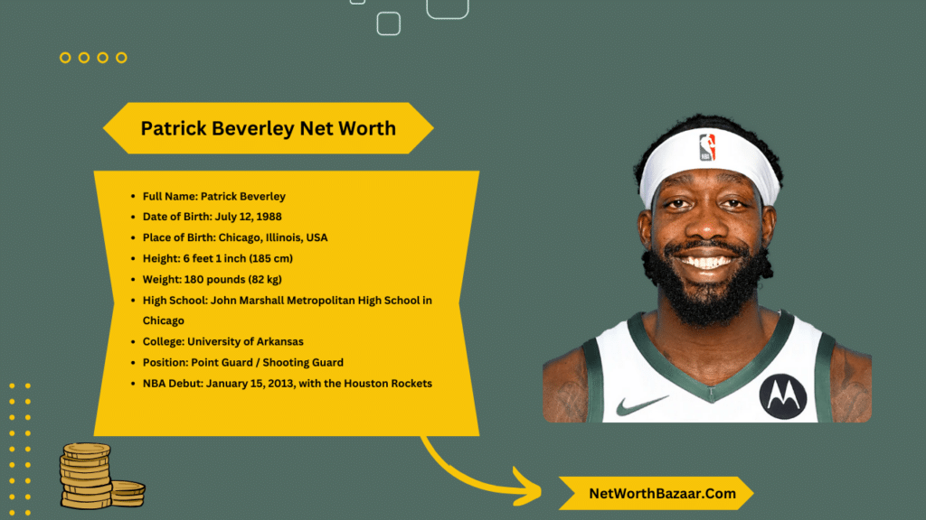 Patrick Beverley Net Worth