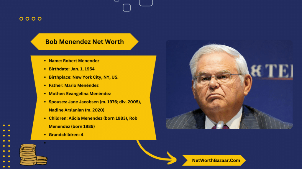 Bob Menendez Net Worth